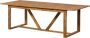 Exotan Outdoor Eettafel Beaver Teakhout 240 x 90cm Naturel - Thumbnail 1