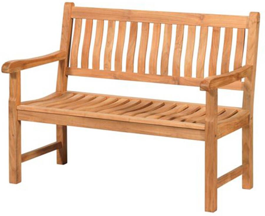 Exotan Comfort Tuinbank 2-Zits Teak Naturel 95x123x57