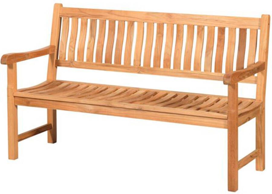 Exotan Comfort Tuinbank 3-Zits Teak Naturel 95x123x57