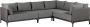 Exotan Domino Loungeset Buiten Aluminium Steengrijs 88x300x225 - Thumbnail 1