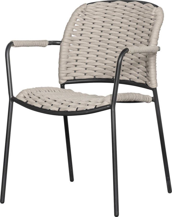 Exotan Eetstoel Taku Polyester Zand 82x57x61