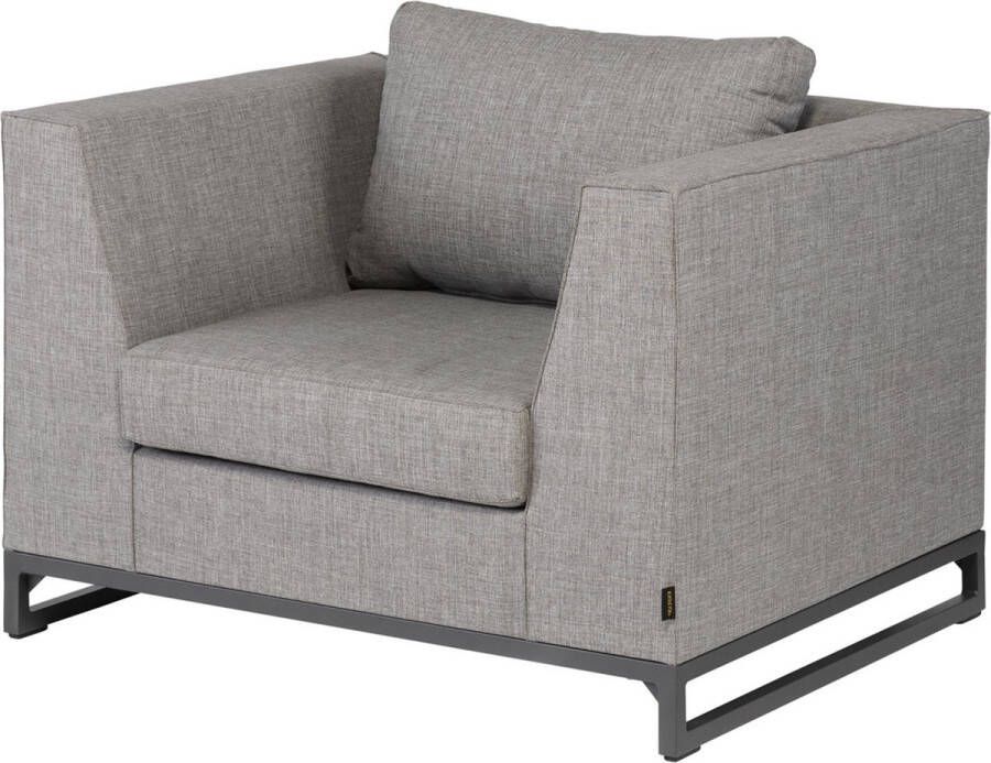 Exotan Rhodos Fauteuil Buiten Aluminium Ash Grey 70x90x100