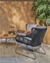 Exotan Loungestoel Outdoor Grace Staal Touw Antraciet Set van 2 - Thumbnail 2