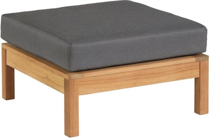 Exotan Outdoor Hocker St. Peter Teakhout 75 x 75cm Grijs
