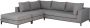 Exotan Loungeset Links Buiten Sicilië Aluminium Grijs 60x262x246 - Thumbnail 1