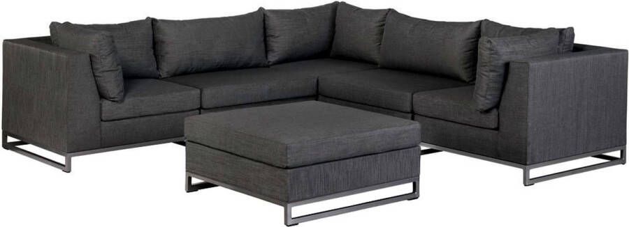 Exotan Persoon Exotan Rhodos loungeset Black