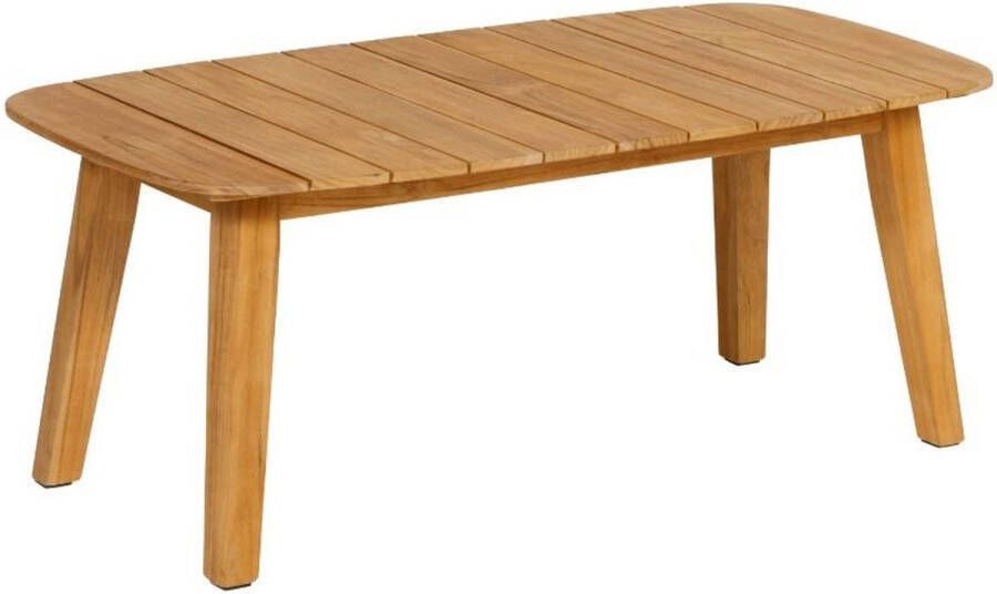 Exotan San Remo Bijzettafel Binnen Buiten Teak Naturel 40x100x50