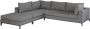 Exotan Sicilië Loungeset Links Buiten Aluminium Grijs 60x262x246 - Thumbnail 1