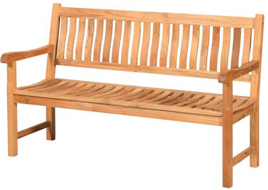 Exotan Comfort Tuinbank 3-Zits Teak Naturel 95x123x57