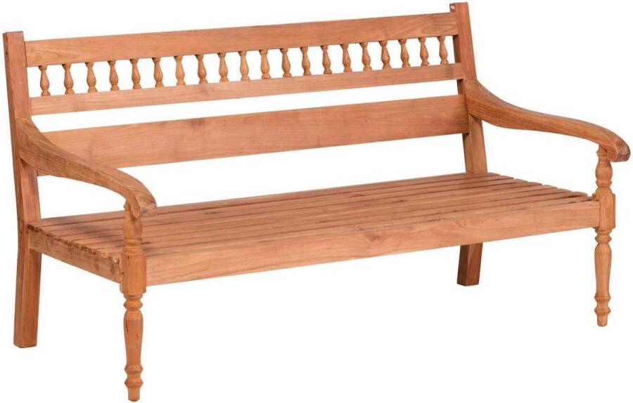 Exotan 2-zits Tuinbankje Java Teak Naturel 85x150x79