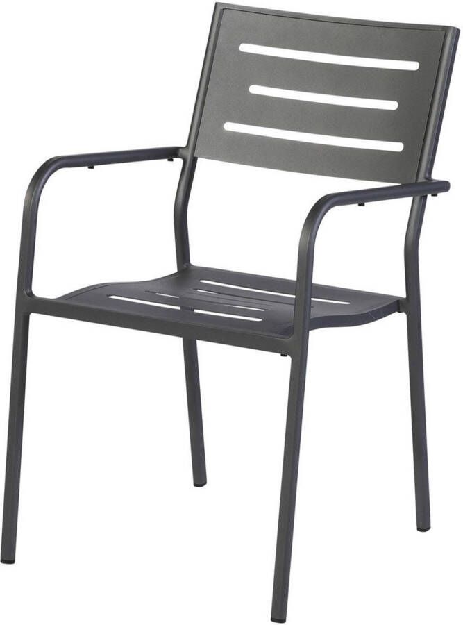 Exotan Persoon Outdoor Living Exotan Hawaii stapelbare tuinstoel Antraciet - Foto 2
