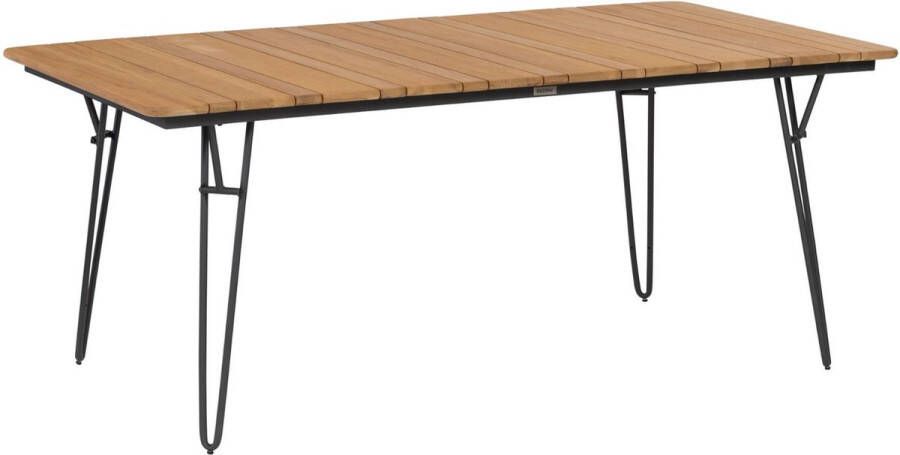 WOOOD Tuintafel Slimm Teakhout 180 x 100cm Naturel