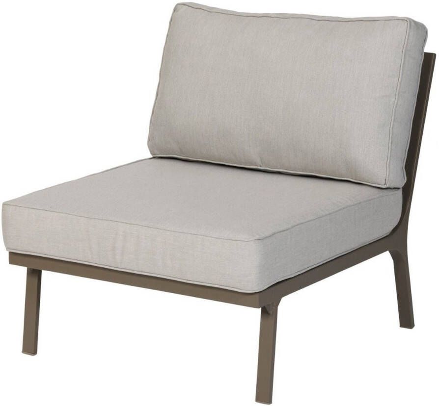 Exotan Tussenelemen Tuin Loungeset Orlando Aluminium Champagne 82x89x75