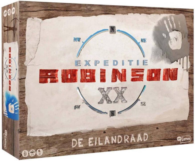Just Games bordspel Expeditie Robinson De Eilandraad (NL)