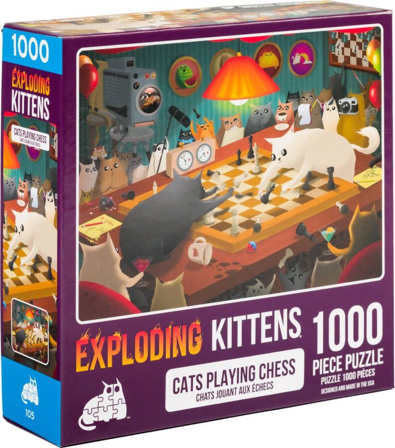 Asmodee Exploding Kittens The Dreams and Nightmares of a Dog (1000) (U)