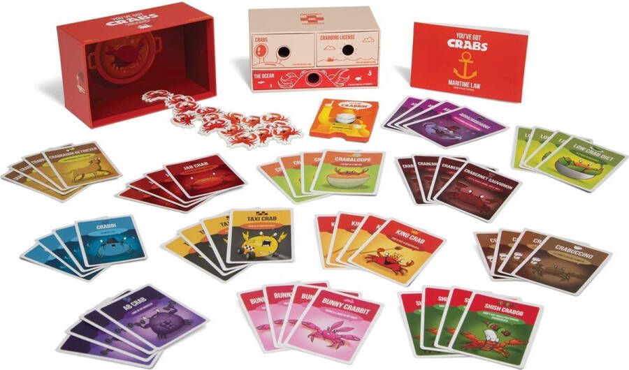 Exploding Kittens You've Got Crabs Engelstalig Kaartspel