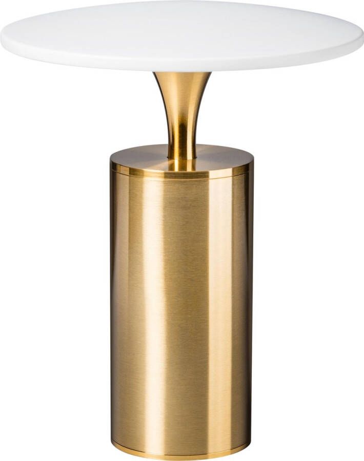 Expo Trading ETH Jazz wit brass tafellamp led