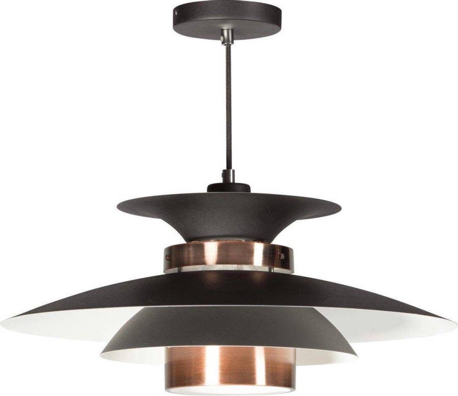 ETH verlichting | Potenza hanglamp zwart koper | Woonaccessoires | Hanglamp