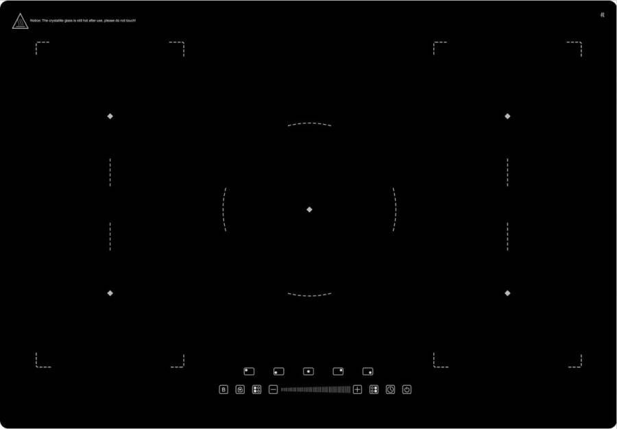 Exquisit EKI805F-2 Inductiekookplaat