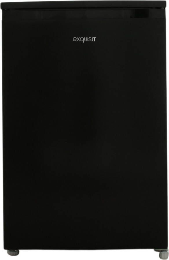 Exquisit GS581-051CB Vriezer Vrijstaand 5 Jaar garantie Energielabel C 85 Liter 4* Vriesgedeelte Zwart