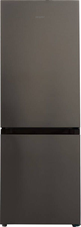 Exquisit KGC231-60-010EI 5 Jaar garantie Koel-vriescombinatie 175 Liter 39dB Inox