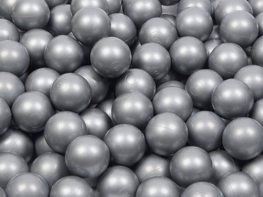 Extensso Missoo Extensso Extra set ballen 50 stuks 7 cm |zilver Ballenbakballen Ballenbadballen Zwembad