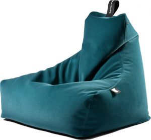 Extreme Lounging B Bag Mighty B Indoor Zitzak Suede Teal