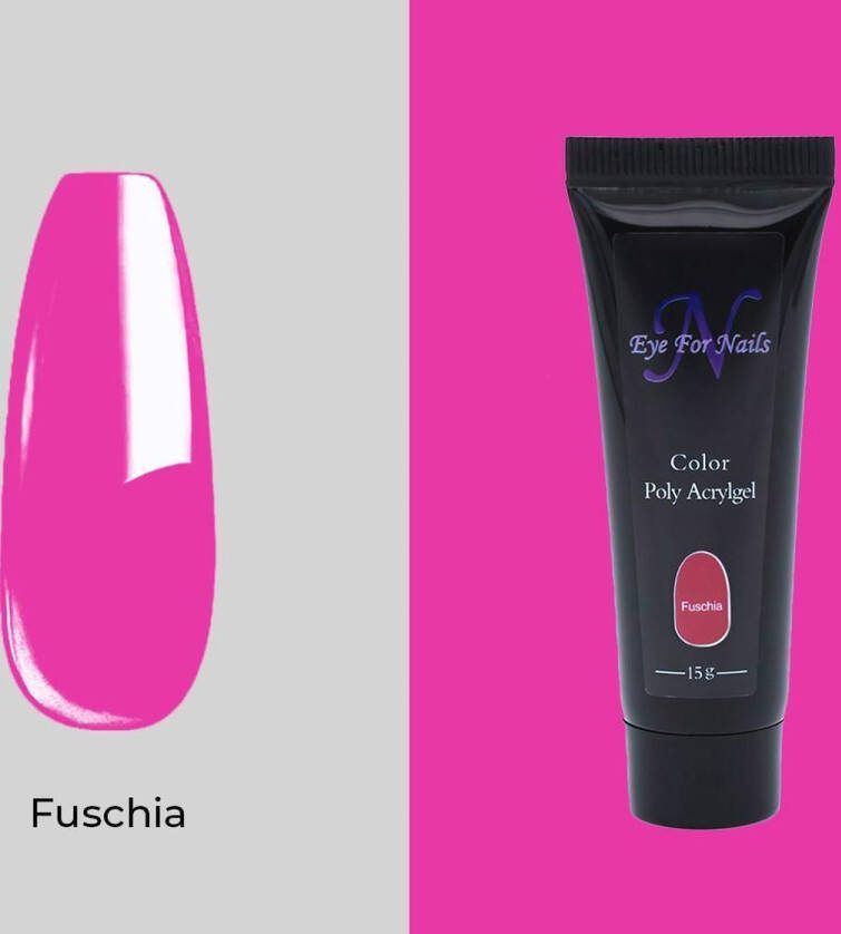 Eye For Nails Polygel – Kleur Fuschia – Nail Art