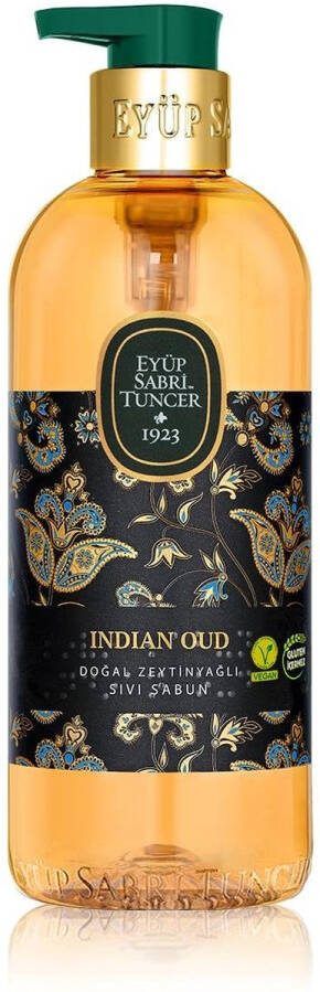 Eyup Sabri Tuncer Eyüp Sabri Tuncer – Indian Oud– Met 100 % Natuurlijke Olijfolie – Handzeep Met Pomp – 500 ML Glutenvrij 100% Vegan