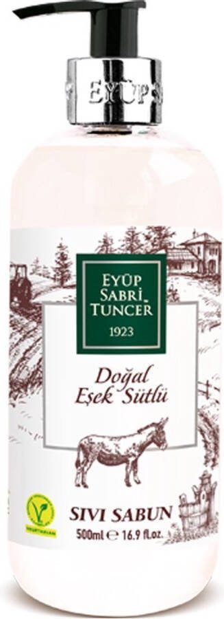 Eyup Sabri Tuncer Eyüp Sabri Tuncer – Natuurlijke Ezelsmelk Handzeep – 500 ml Glutenvrij 100% Vegan