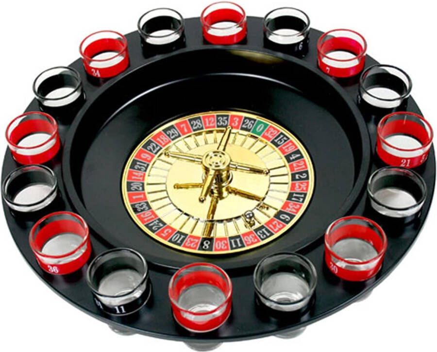 EZMarkt Drankspel Roulette Drank spelletjes voor volwassenen Drinking Game Drank