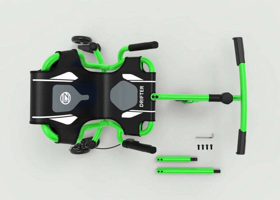 Ezyroller Drifter X Skelter Ligfiets Lichtgroen Verlengbaar