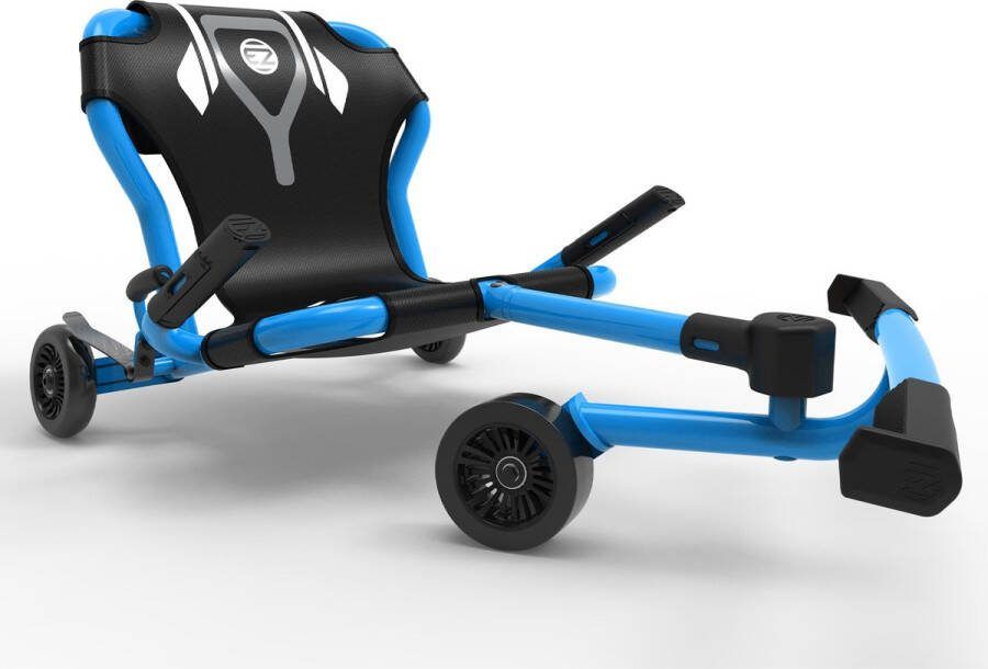 Ezyroller X blauw Skelter Ligfiets voor kinderen van ca. 3-14 jaar