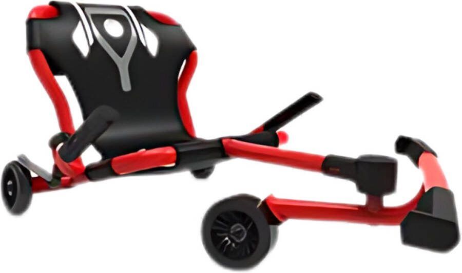 Ezyroller X rood Skelter Ligfiets voor kinderen van ca. 3-14 jaar