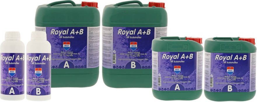 F-MAX Royal A+B 1 liter Plantenvoeding Hoog geconcentreerd