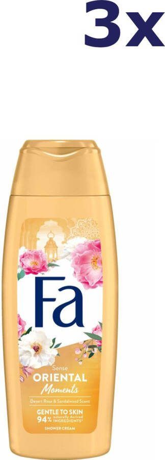 Fa 3x Douchegel Oriental Moments 250 ml