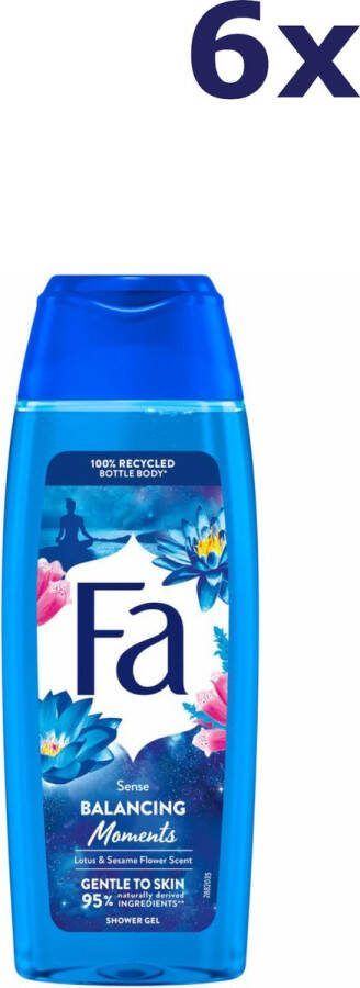 Fa 6x Balancing Moments Douchegel 250 ml