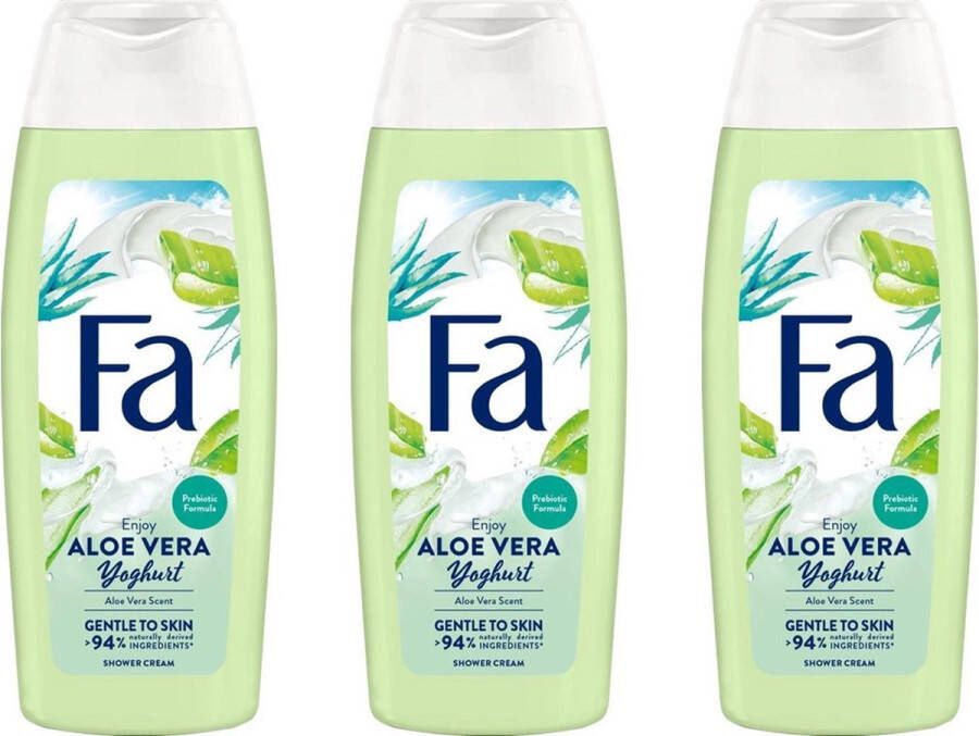 Fa Aloë Vera Yoghurt Douchecreme 3 x 250 ml