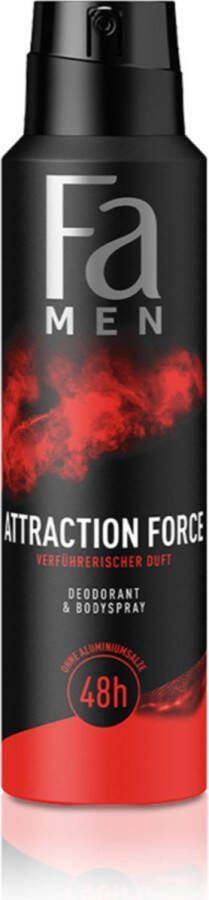 Fa Attraction Force Mannen Spuitbus deodorant 150 ml 1 stuk(s)