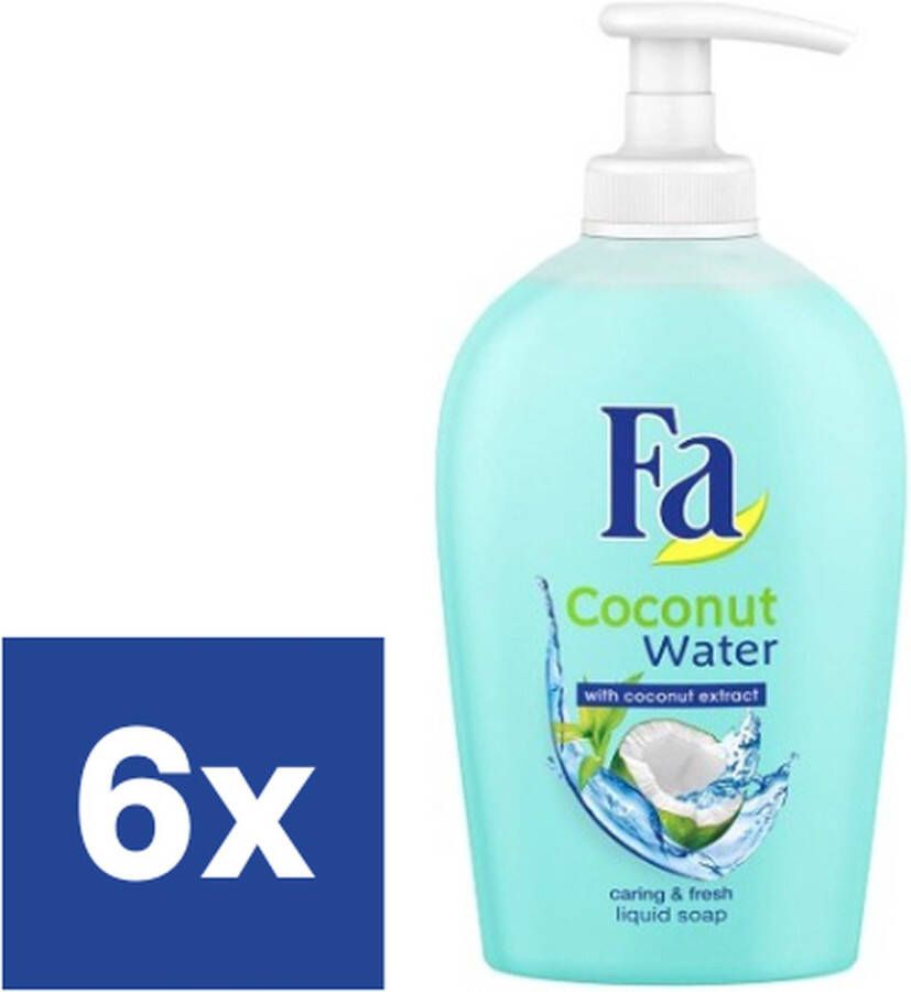 Fa Coconut Water Handzeep 6 x 250 ml