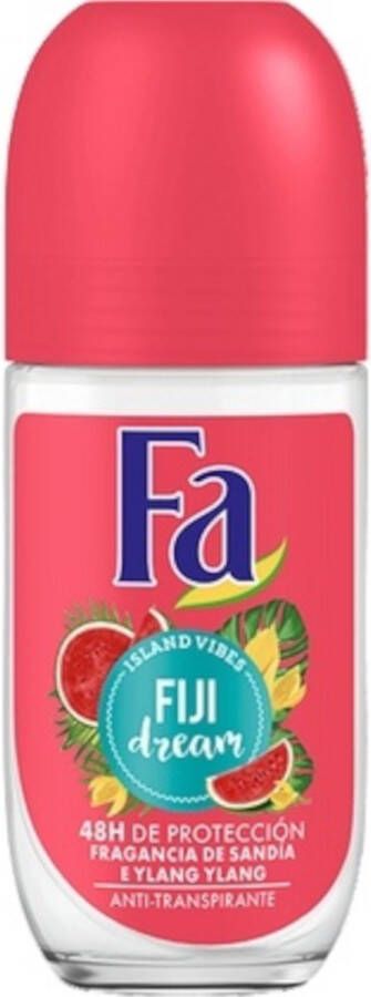 Fa Island Vibes Fiji Dream Watermelon & Ylang Deodorant Roll-On 50ml