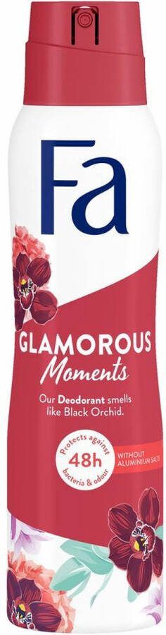 Fa Deodorant Glamorous Moments 150ml 2 Stuks