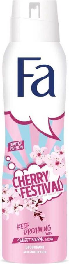 Fa Deodorant Spray Cherry Festival 150 ml