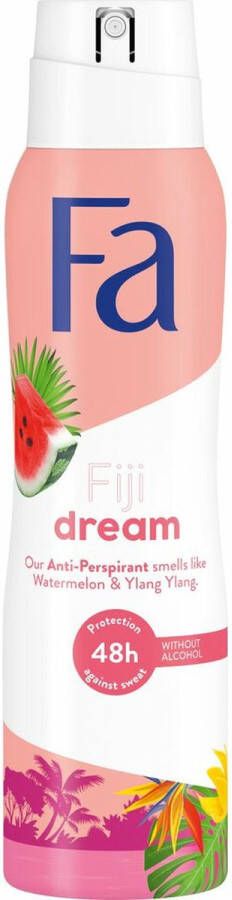 Fa Deodorant Spray Fiji Dream 6 x 150 ml Voordeelverpakking