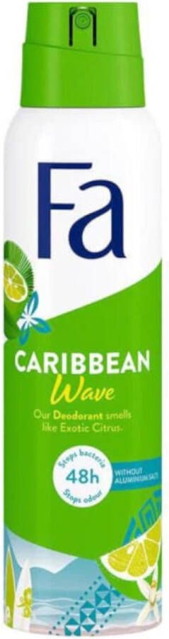 Fa Deodorant Caribbean Lemon Spray 150 ml