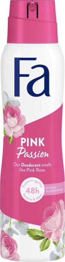 Fa Deospray Pink Passion 6 stuks