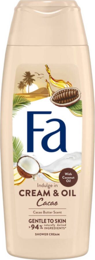 Fa Douchecréme Cream & Oil Cacaobutter & Coconut oil 250 ml