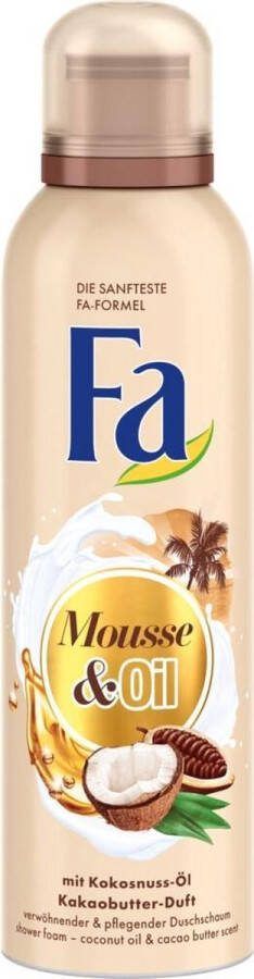 Fa Douche Foam Mousse and Oil Cacao 200 ml