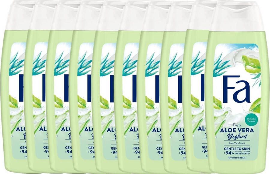 Fa Douchecreme Aloe Vera Yoghurt Voordeelpak 10 x 250 ml