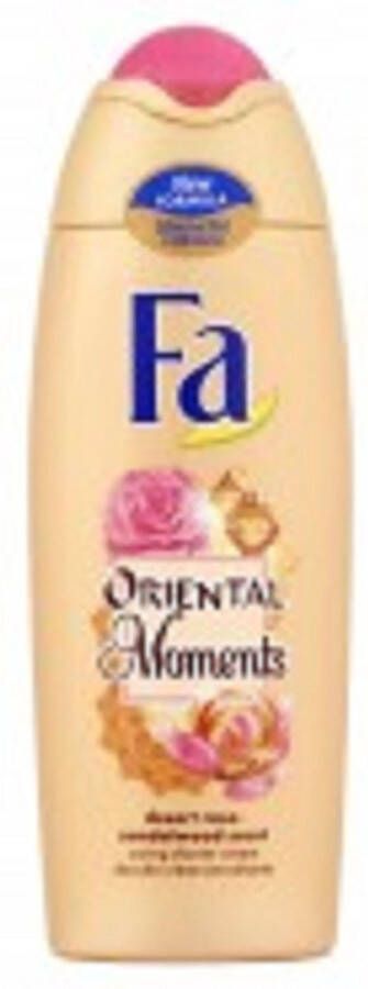 Fa Douchecrème Oriental Moments Met Woestijnroos en Sandelhout 6 x 250 ml